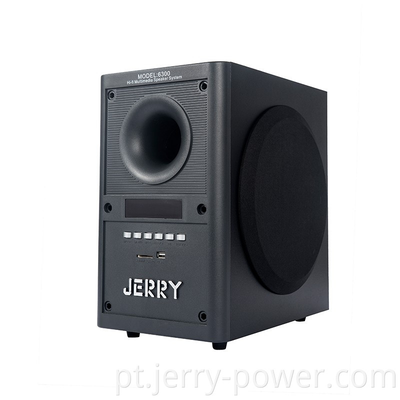 AC 220V e DC 12V Power USB SD FM 3.1 Jerry Speaker para computador 3.1 Sistema surround / multimídia Jerry Speakers 3.1